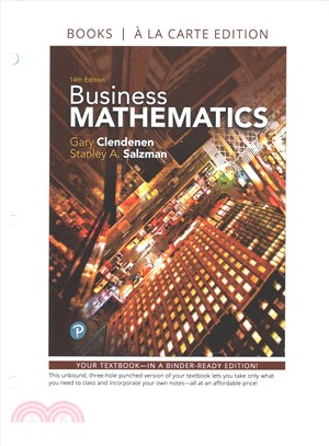 Business Mathematics ― Books a La Carte Edition