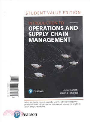 Introduction to Operations and Supply Chain Management ― Student Value Edition