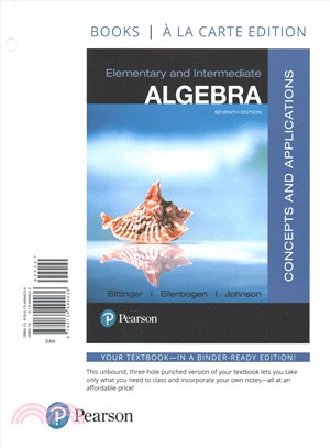 Elementary and Intermediate Algebra ─ Concepts and Applications