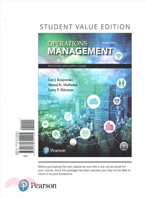 Operations Management + Mylab Operations Management With Pearson Etext Access Card ― Processes and Supply Chains, Student Value Edition