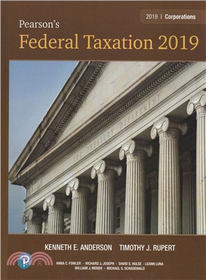 Pearson's Federal Taxation 2019 Corporations, Partnerships, Estates & Trusts + Mylab Accounting With Pearson Etext Access Card