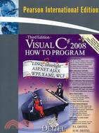 VISUAL C# 2008: HOW TO PROGRAM 3/E (S-PIE) | 拾書所