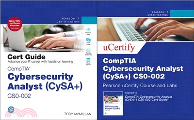 Comptia Cybersecurity Analyst (Cysa+) Cs0-002 Cert Guide Pearson Ucertify Course and Labs Card and Textbook Bundle [With Access Code]