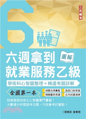 六週拿到就業服務乙級：學術科心智圖整理＋精選考題詳解