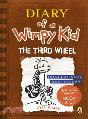 Diary of a Wimpy Kid #7: The Third Wheel (1平裝+CD)