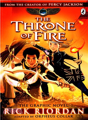 The Kane Chronicles: The Throne of Fire: The Graphic Novel