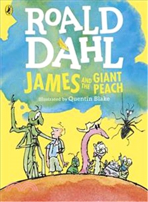 James and the Giant Peach (平裝本)(英國版)*彩色版*