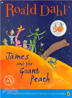 James and the Giant Peach(美國版)(彩色版) (平裝本)