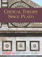 Critical Theory Since Plato