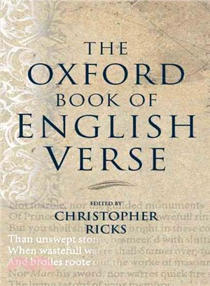 The Oxford Book of English Verse