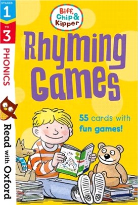 Read With Oxford Stage 1-3：Biff, Chip & Kipper Rhyming Games Flashcards