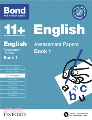 Bond 11+: Bond 11+ English Assessment Papers 10-11 years Book 1