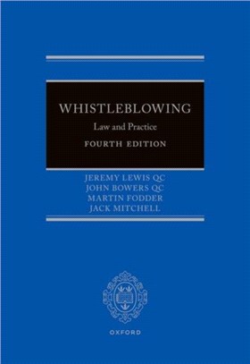 Whistleblowing：Law and Practice