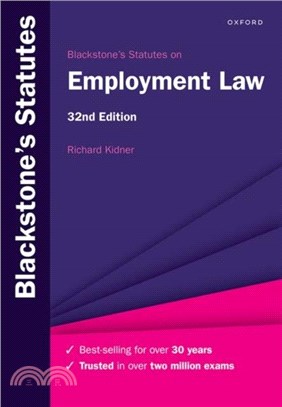 Blackstone's Statutes on Employment Law 2022-2023