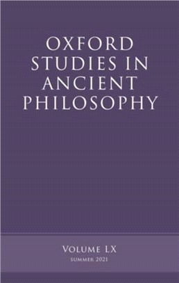 Oxford Studies in Ancient Philosophy, Volume 60