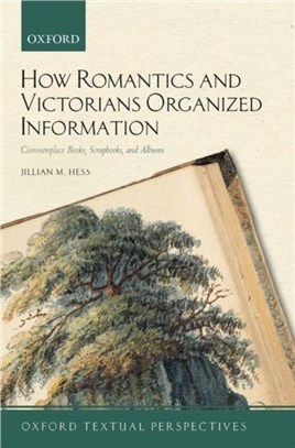 How Romantics and Victorians Organized Information：Commonplace Books, Scrapbooks, and Albums