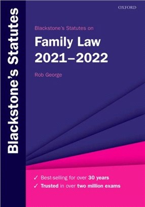 Blackstone's Statutes on Family Law 2021-2022