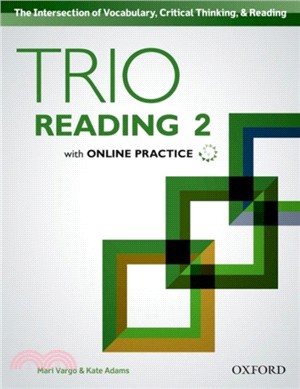 Trio Reading: Level 2: Student Book with Online Practice