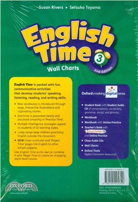 English Time 2/e Wall Charts 3