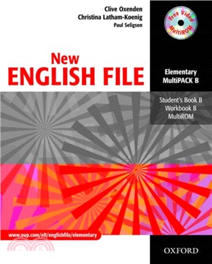 New English File: Elementary: MultiPACK B：Six-level general English course for adults