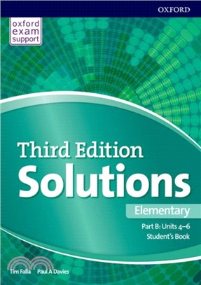 Solutions: Elementary: Student's Book B Units 4-6：Leading the way to success