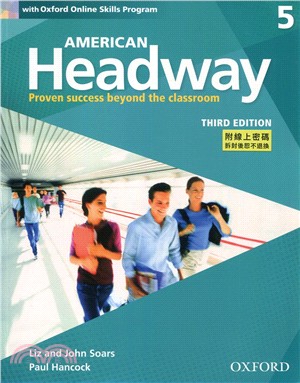 American Headway 3/e Student Book 5 (w/Online Skills Program) (附線上密碼，一經刮開恕不退換)