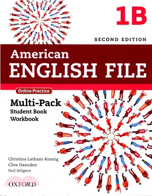 American English File 2/e (第二版) Student Multi-Pack 1B (with Oxford Online Skills & iChecker) (附線上練習密碼，一經刮開恕不退換)