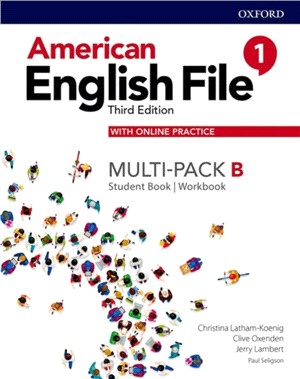 American English File: Level 1: Student Book/Workbook Multi-Pack B with Online Practice
