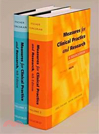 Measures for Clinical Practice and Research: A Sourcebook