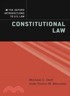 The Oxford Introductions to U.S. Law Constitutional Law