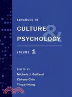 Advances in Culture and Psychology