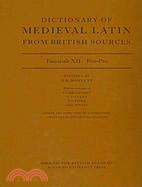 Dictionary of Medieval Latin from British Sources ─ Fascicule: Pos-Pro