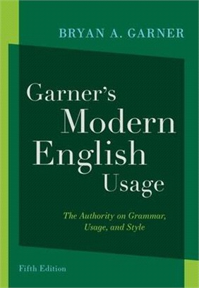Garner's Modern English Usage (第五版)