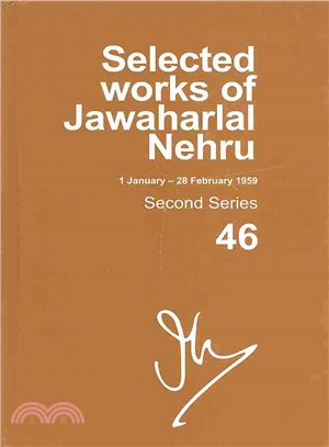 Selected Works of Jawaharlal Nehru 1 January - 28 February 1959 ─ Second Series