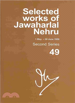 Selected Works of Jawaharlal Nehru ─ 1 May-30 June 1959