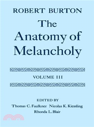 The Anatomy of Melancholy ― Text