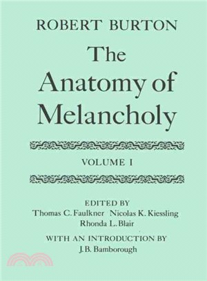 The Anatomy of Melancholy