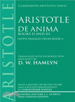 De Anima ─ Books II and III