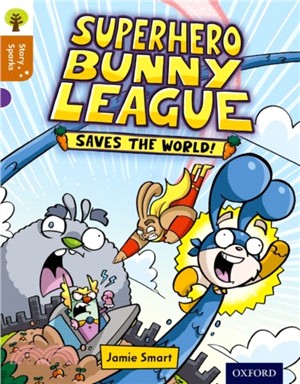 Story Sparks Level 8: Superhero Bunny League Saves the World!