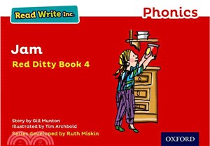 Read Write Inc. Phonics: Red Ditty Book 4 Jam