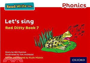 Read Write Inc. Phonics: Red Ditty Book 7 Let's Sing