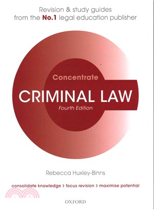 Criminal Law Concentrate ― Law Revision and Study Guide