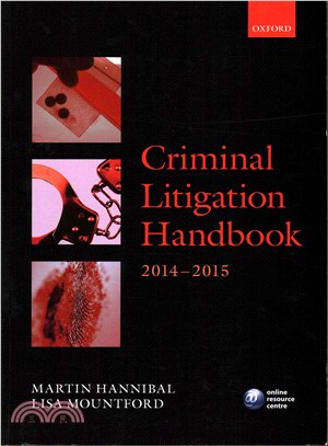 Criminal Litigation Handbook 2014-2015 ― 2014-2015