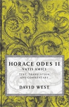 Horace Odes II ― Vatis Amici