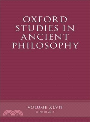 Oxford Studies in Ancient Philosophy