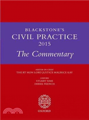 Blackstone's Civil Practice 2015 ― The Commentary