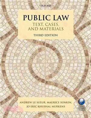 Public Law ─ Text, Cases, and Materials