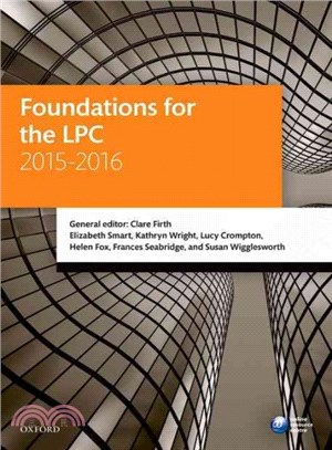 Foundations for the Lpc 2015-16