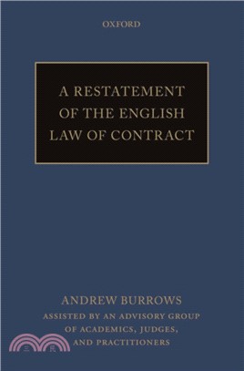 A Restatement of the English Law of Contract