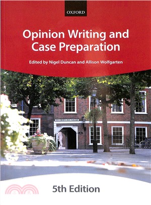 Opinion Writing and Case Preparation